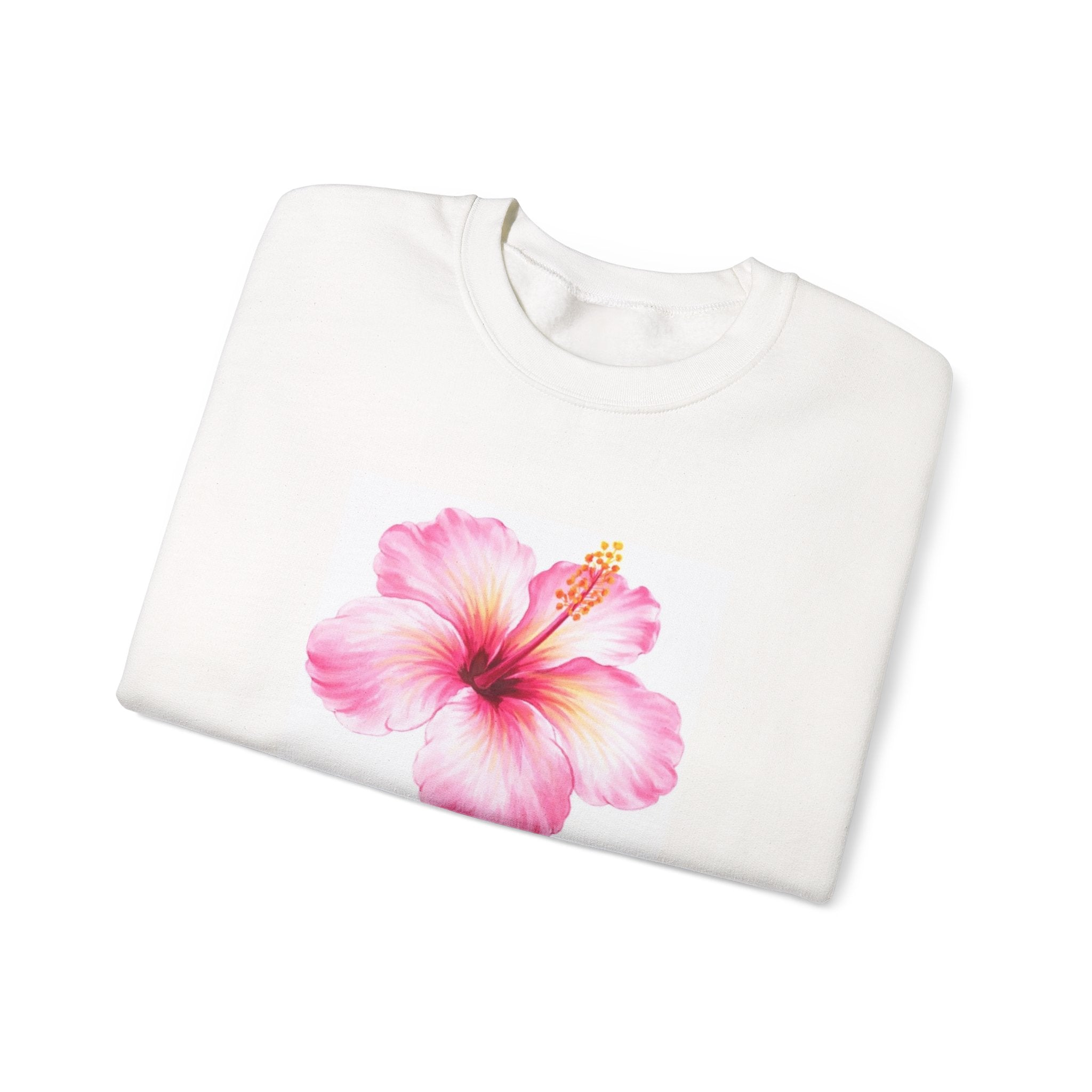 Hibiscus Floral Crewneck Sweatshirt — Pre Order